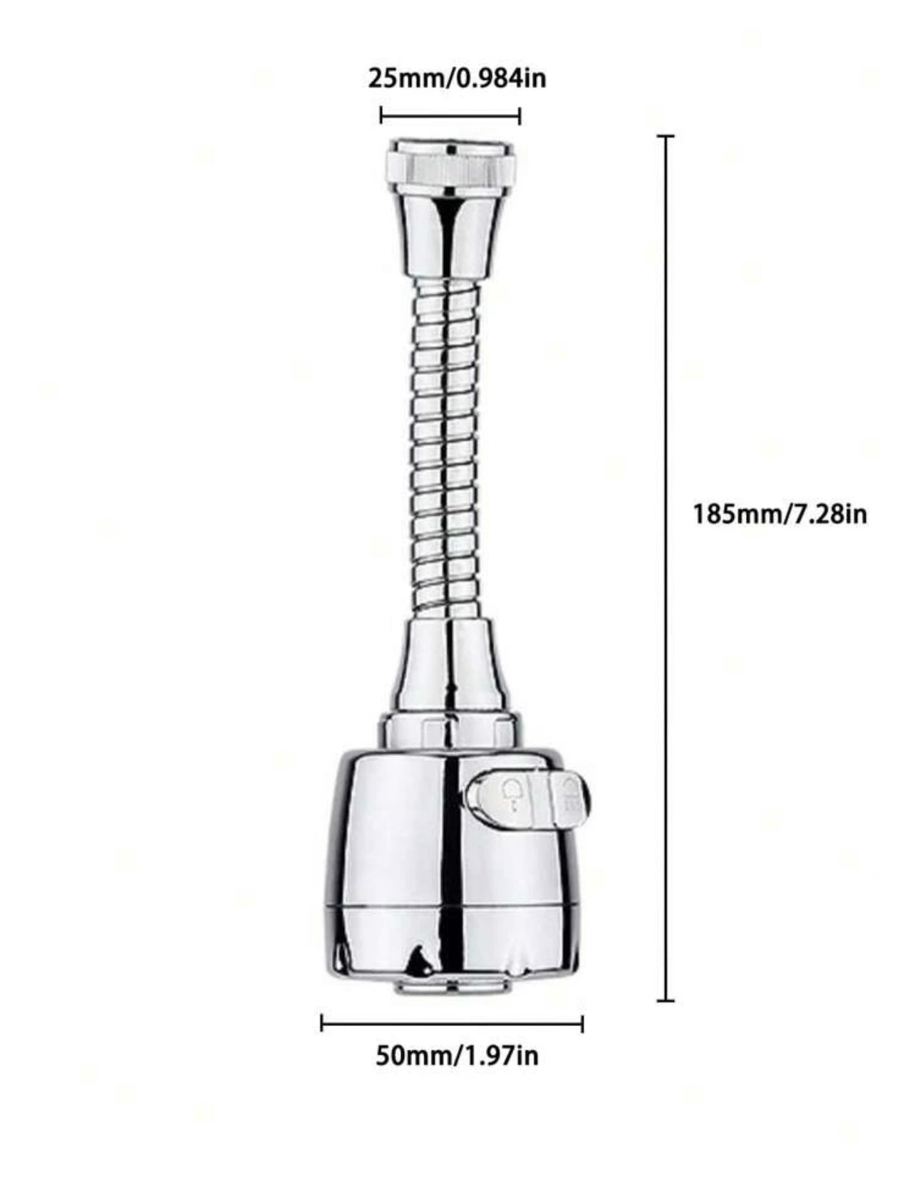 FlexAqua| Grifo Extensor Giratorio 360º